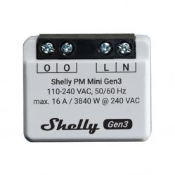 Shelly PM Mini Gen3 Controller, WiFi/Bluetooth