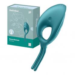 Satisfyer Δονητής Ring Swordsman (Πετρόλ)