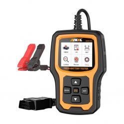 Ancel Διαγνωστικό Scanner OBD2 και Tester Μπαταρίας AD410 PRO 2σε1 (Μαύρο/Πορτοκαλί)