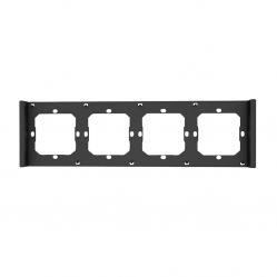 Frame for switch M5 80 quadruple 4-fold SONOFF M5-4C-80-F (graphite/black)