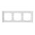 Frame for switch M5 80 triple 3-fold SONOFF M5-3C-80-FW (white)
