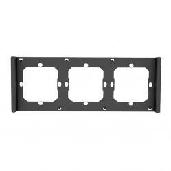 Frame for switch M5 80 triple 3-fold SONOFF M5-3C-80-F (graphite/black)