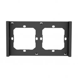 Frame for switch M5 80 double 2-fold SONOFF M5-2C-80-F (graphite/black)