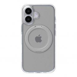 Torras Ostand Pro Case for iPhone 16 (Transparent)
