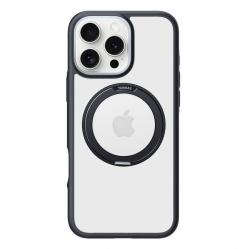 Torras Ostand R Fusion Case for iPhone 16 Pro Max (Black)