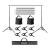 Neewer photo background stand set
