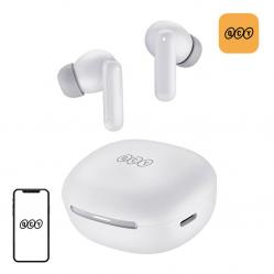 TWS QCY MeloBuds HT16 ακουστικά (λευκά)
