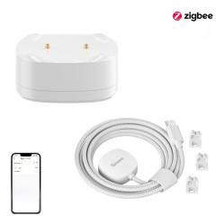 Σετ αισθητήρα διαρροής/πλημμύρας ZigBee SONOFF SNZB-05P + Καλώδιο WLDC200