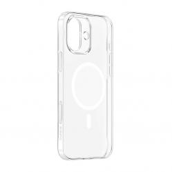 Μαγνητική θήκη τηλεφώνου Baseus iP16 TouchButton (διαφανής)