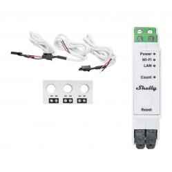 Shelly Pro 3EM-3CT63 WIFI 1/3-way μετρητής κατανάλωσης ενέργειας