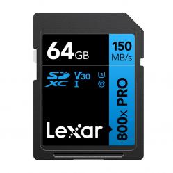 Κάρτα μνήμης Lexar Professional 800x Pro SDXC 64GB
