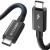 BlitzWolf BW-HDC8 240W καλώδιο USB-C σε USB-C, 1,5m (μαύρο)