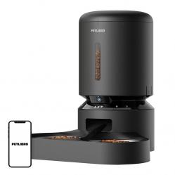Petlibro Granary δοσομετρητής κάμερας με διπλό μπολ, 5L (μαύρο)