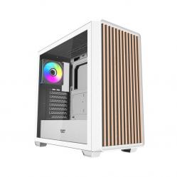 Darkflash DS900WD ATX περίπτωση υπολογιστή (Λευκό) + 4 ανεμιστήρες