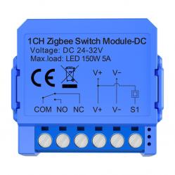 Avatto ZWSM16-DC32V-1: Μονάδα διακόπτη ZigBee 1 καναλιού με επαφή χωρίς δυναμικό