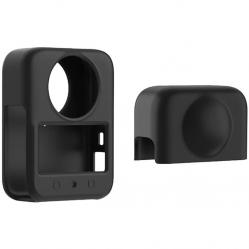 Κάλυμμα φακού σιλικόνης PULUZ DJI Osmo 360 (Μαύρο)