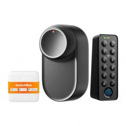 Έξυπνη κλειδαριά SwitchBot Ultra 3-σε-1 με πίνακα ελέγχου Hub Mini Matter και πληκτρολόγιο Keypad