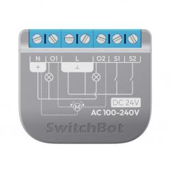 SwitchBot Διακόπτης ρελέ 2PM έξυπνος διακόπτης δύο καναλιών