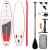 FunWater SUP paddleboard SUPFW69C 3,35m (κόκκινο-άσπρη)