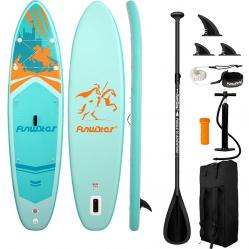 FunWater SUP paddleboard SUPFW70A 3,5m (τουρκουάζ)