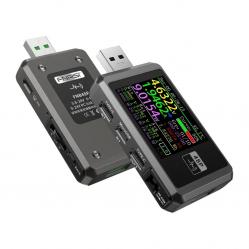 FNIRSI FNB48P USB Port Tester Μαύρο