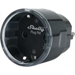 Shelly Plug PM Gen3 Matter 13A έξυπνη πρίζα, μαύρη