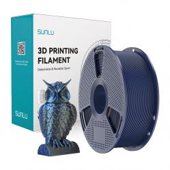 Νήμα Sunlu PLA+ Silk δύο χρωμάτων (μαύρο και μπλε)