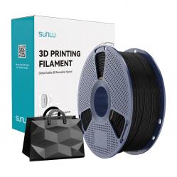 Νήμα TPU Silk της Sunlu (Μαύρο)