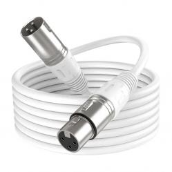 Καλώδιο Fifine XLR L9C, 180 εκ. (λευκό)