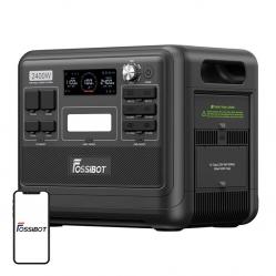 Σταθμός φόρτισης FOSSIBOT F2400 2400 W (Μαύρος)