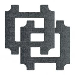 MOVA Cloth, σετ 2 τεμαχίων (ανοιχτό γκρι)