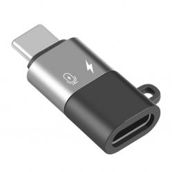 Προσαρμογέας Puluz 8 ακίδων σε USB-C OTG (Μαύρος)