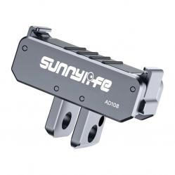 Προσαρμογέας στήριξης Sunnylife από αλουμίνιο με δυνατότητα περιστροφής προς δύο κατευθύνσεις για Osmo Nano / Action 6
