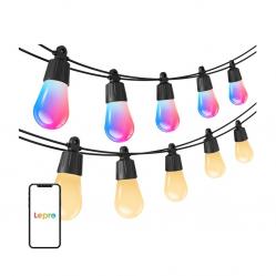 LEPRO ZB1-15 Φωτιστικά κορδόνια με Wi-Fi, 15 m