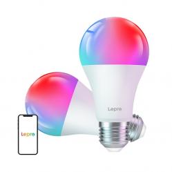 Λάμπα LED LEPRO B2-2 E27 με Wi-Fi, 1100 lm, σε συσκευασία των 2 τεμαχίων