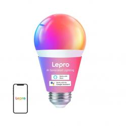 Λάμπα LED LEPRO B1 E27 με Bluetooth και Wi-Fi, 806 lm