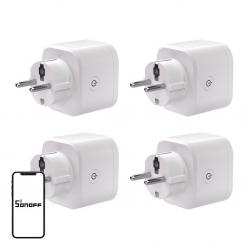 SONOFF S61s Matter Εξωτερική πρίζα μέσω Wi-Fi, συσκευασία 4 τεμαχίων