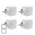 SONOFF S61s Matter Εξωτερική πρίζα μέσω Wi-Fi, συσκευασία 4 τεμαχίων