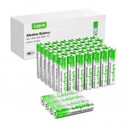 Αλκαλικές μπαταρίες LEPRO 130001-48 AAA R3, συσκευασία των 48 τεμαχίων