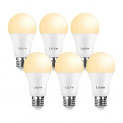 LEPRO 100080-WW-EU-6 E27 A60 13W/100W 1521 lm 2700 K Λαμπτήρας LED, συσκευασία 6 τεμαχίων