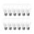 Λάμπα LED LEPRO 100089-WW-EU-12, E27, A60, 8,5 W (60 W), 806 lm, 2700 K (ζεστό λευκό), 180°, συσκευασία 12 τεμαχίων