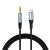 Cable VFAN L05 Lightning to mini jack 3.5mm AUX, 1m (gray)