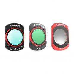 Σετ φίλτρων Sunnylife για Osmo Pocket 4/Pocket 3: VND2-32, CPL, MCUV, Black Mist 1/4