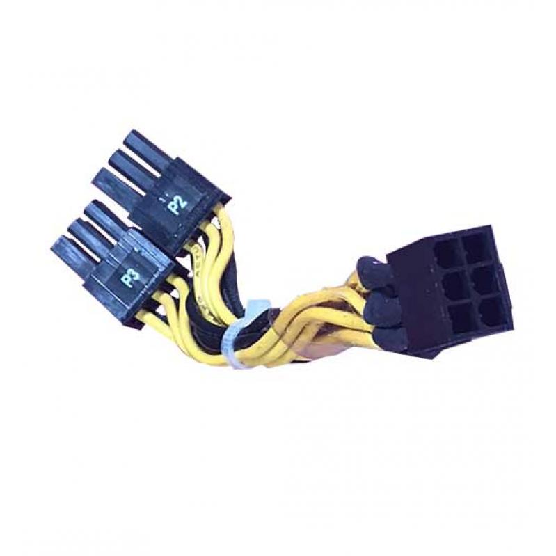 HP GPU Power Adapter 460621-001 6 Pin To 8 Pin used HP GPU Power Adapter 460621-001 6 Pin To 8 Pin used