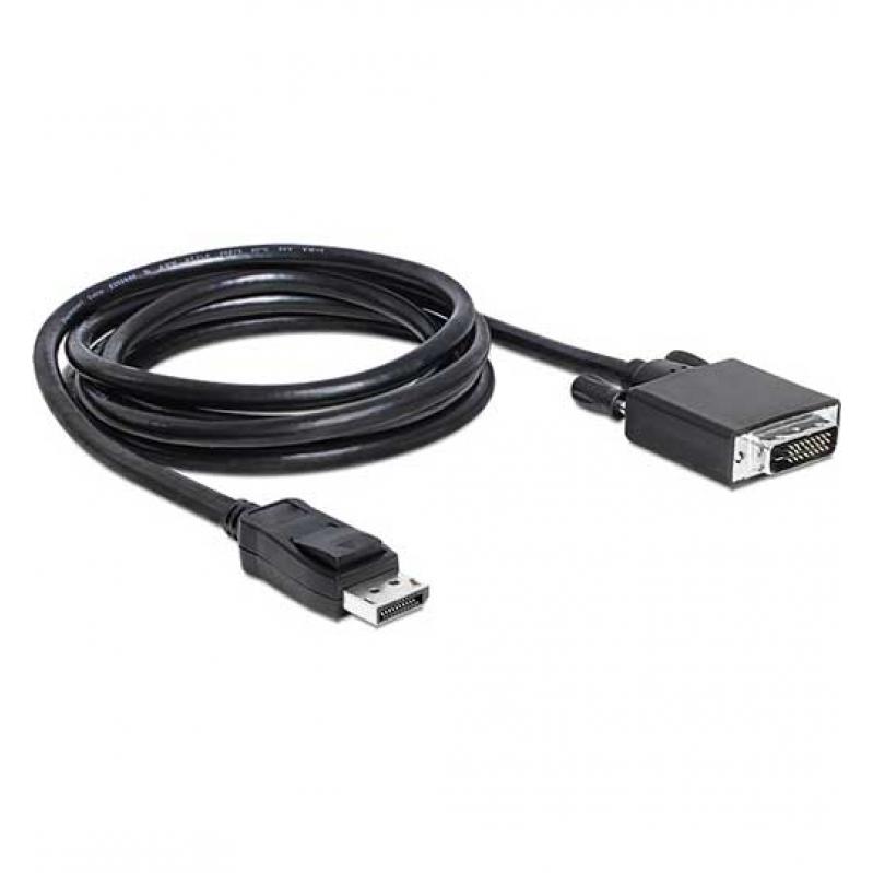 DisplayPort MALE - DVI-D MALE used DisplayPort MALE - DVI-D MALE used