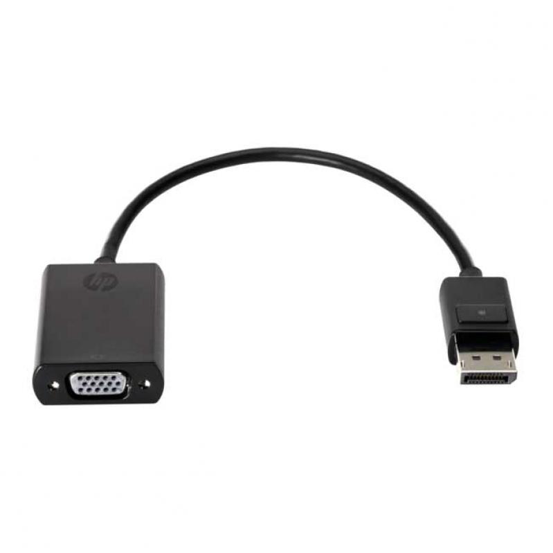 DisplayPort MALE - VGA FEMALE used