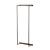 EKTA Living - Towel Rack - Smoked Oak (EK-TR192) - Home and Kitchen