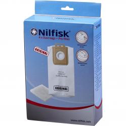 Nilfisk - Select Vacuum Bags 4 Pcs - Home and Kitchen