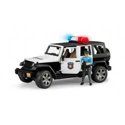 Bruder - Jeep Wrangler Unlimited Rubicon Police Vehicle with policeman BR2526 - Toys
