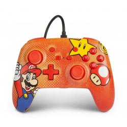 Nintendo Switch PowerA Nintendo Switch Enh Wired Controller - Mario Vintage